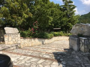 Start of the Rosary Walk