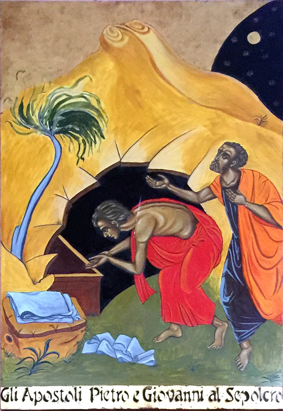 Peter & John at the Tomb