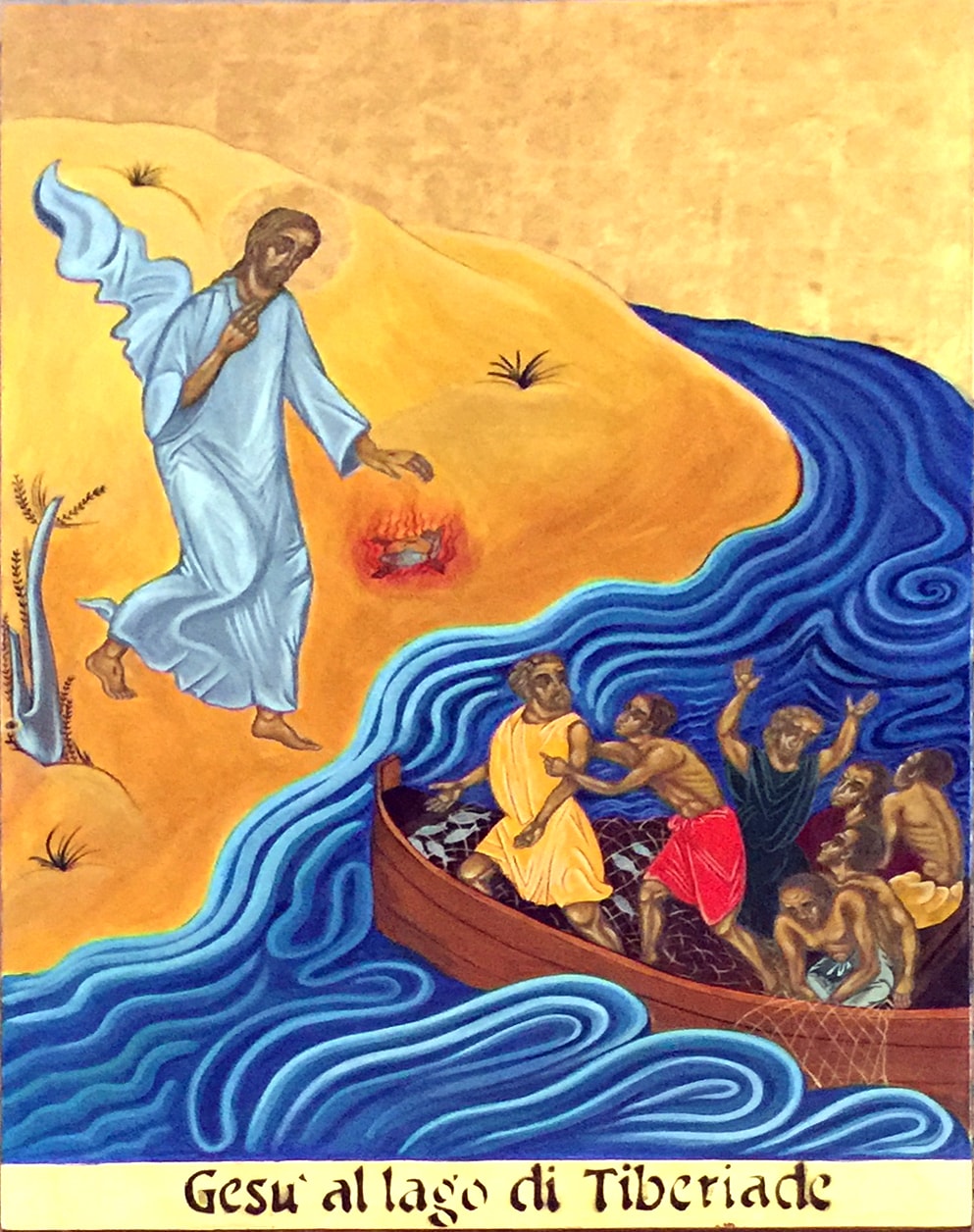 Jesus on the Shore of Galilee