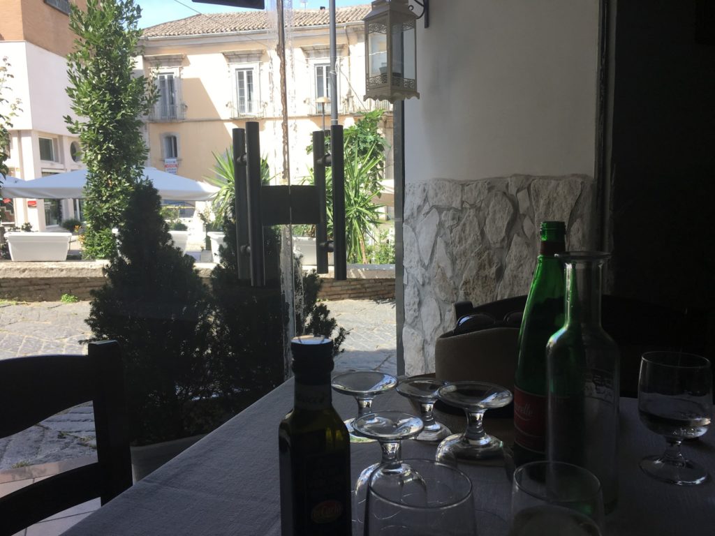 Window View Taiano Restaurant