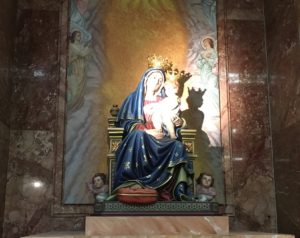 Statue of our Lady and child Jesus in San Giovanni Rotondo